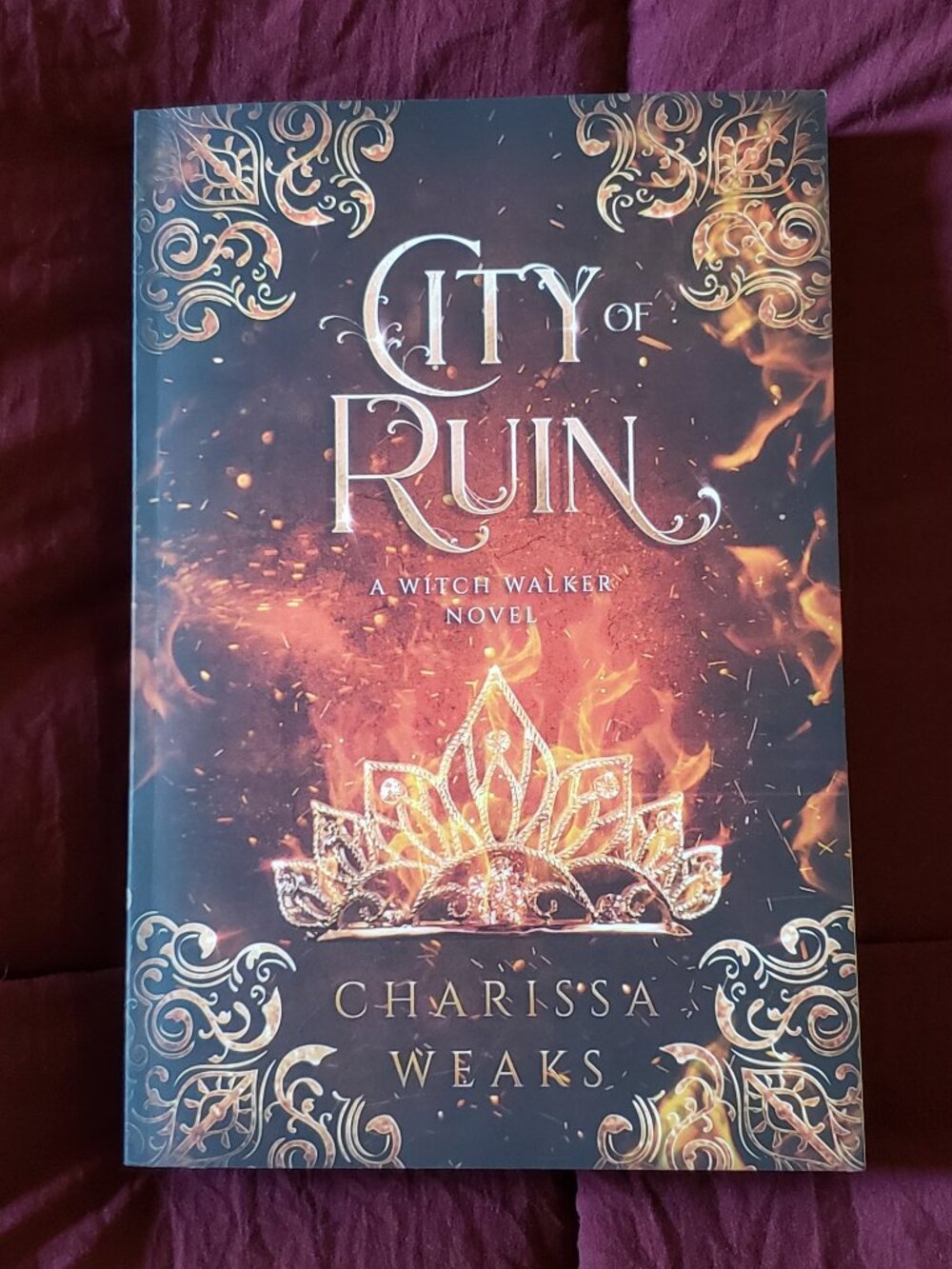City of Ruin by Charissa Weaks paperback romantasy